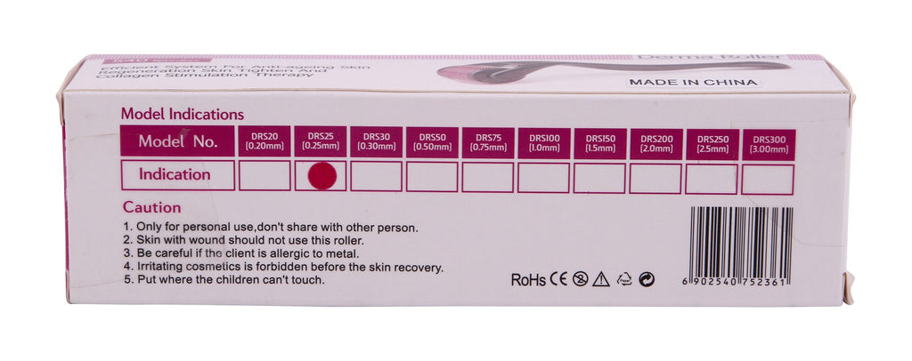 DRS Derma Roller with 0.25mm Needles, 1 Piece product image 4
