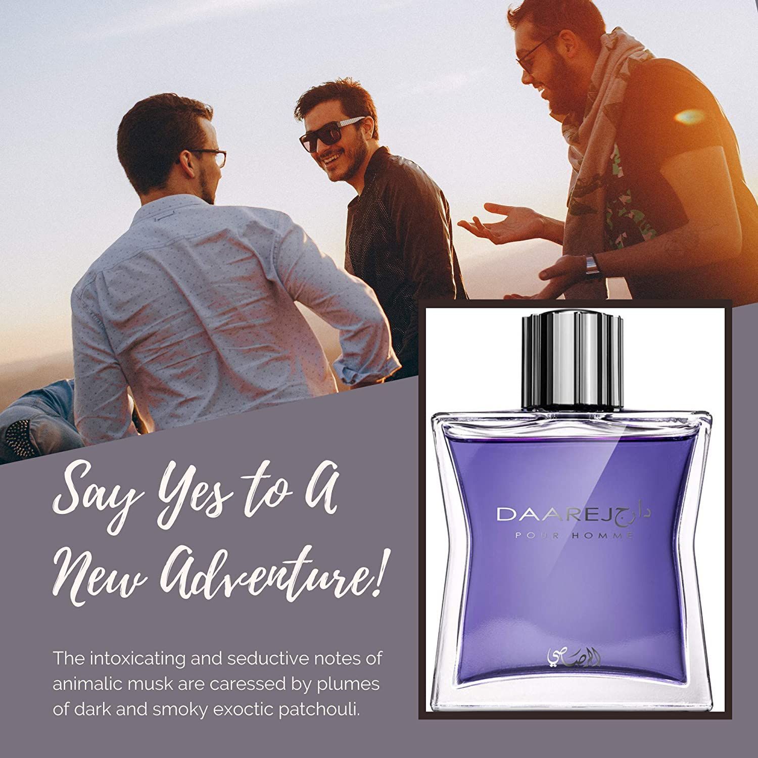 Rasasi Daarej Pour Homme Eau de Parfum, 100ml product image 3