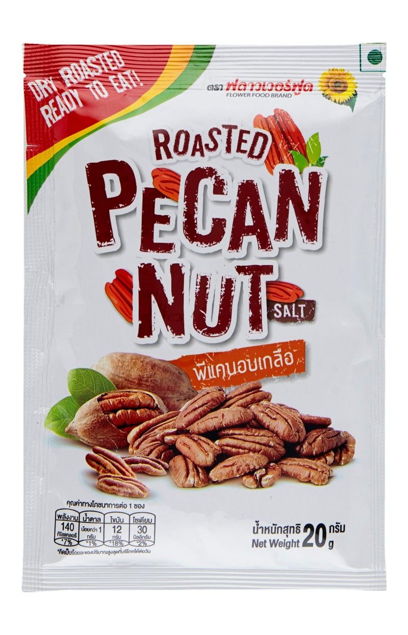 Flower Food Roasted & Salted Pecan Nuts, 20g