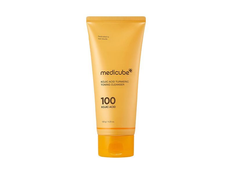 Medicube Kojic Acid Turmeric Toning Cleanser, 120g product image