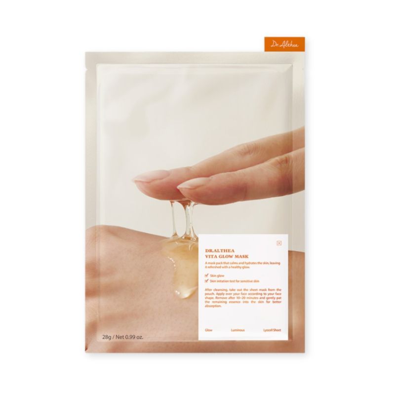 Dr.Althea Vita Glow Lipool Sheet Mask, 4 x 28g product image