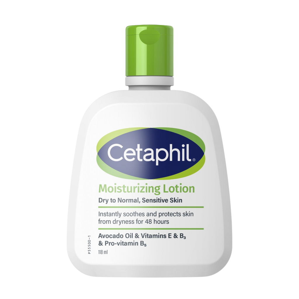 Cetaphil Hypoallergenic Soothing & Moisturizing Lotion for Dry to Normal & Sensitive Skin, 118ml product image
