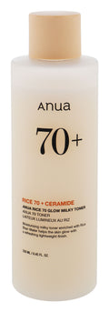 Anua 70+ Glow Milky Toner with Rice & Ceramide, 250ml product image