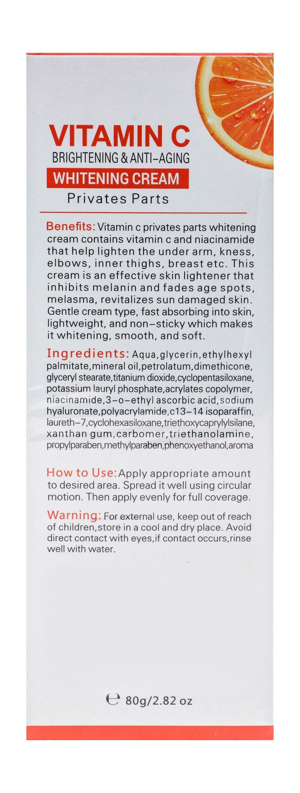 Dr.Rashel Vitamin C Whitening Cream, 80g product image 2
