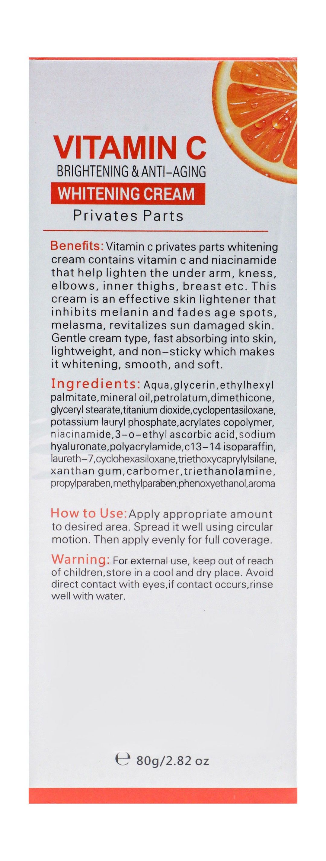 Dr.Rashel Vitamin C Whitening Cream, 80g product image 2