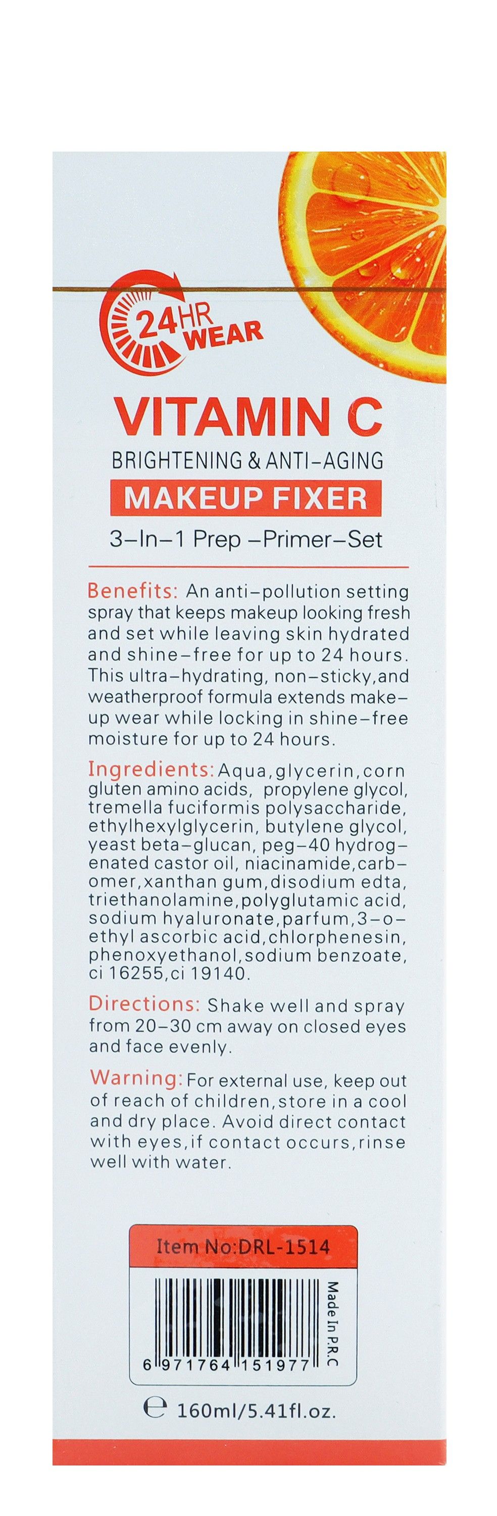 Dr.Rashel Vitamin C Makeup Fixer, 160ml product image 3