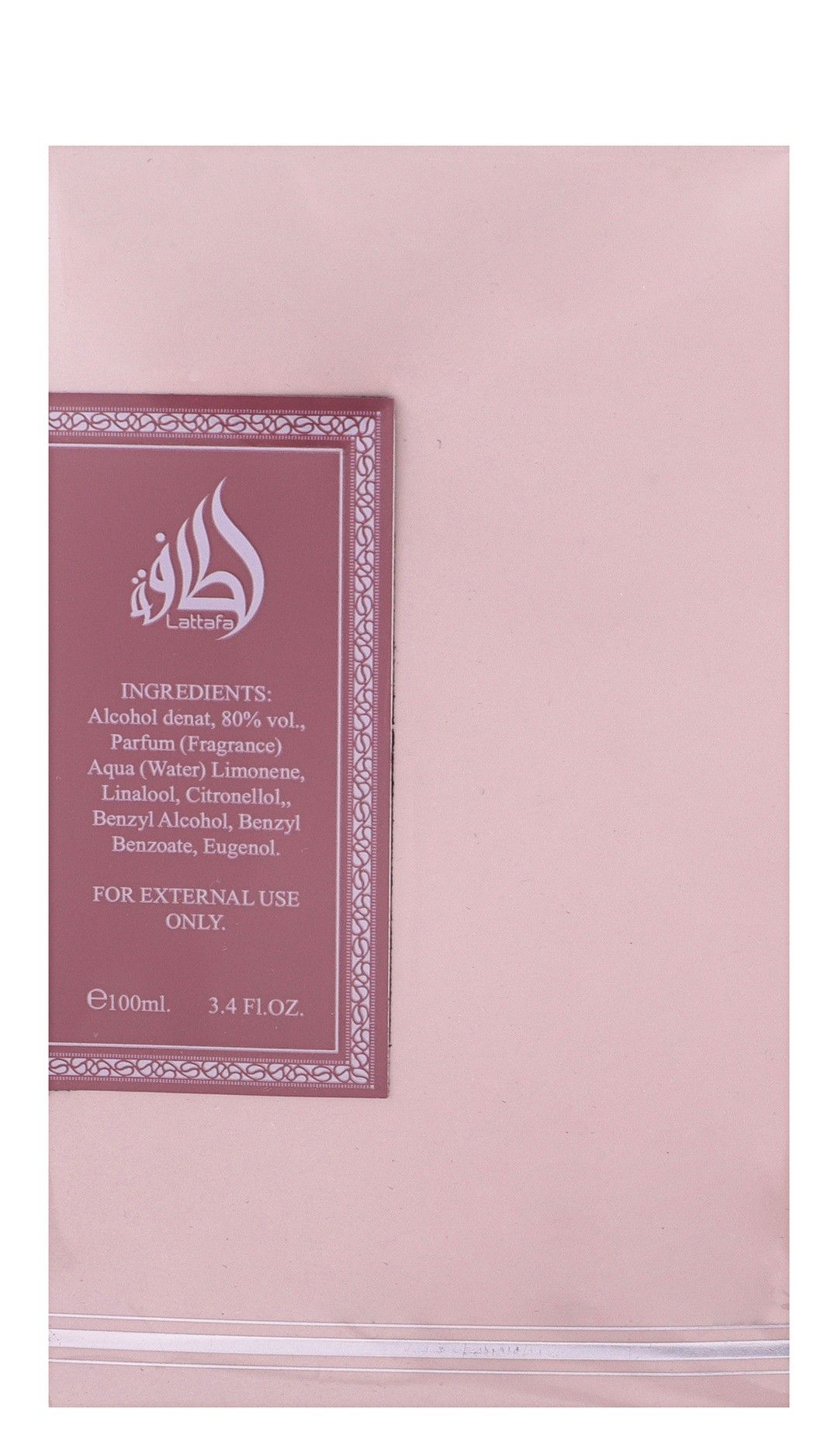 Lattafa Mohra Silke Rose Eau De Parfum for Women, 100ml product image 3