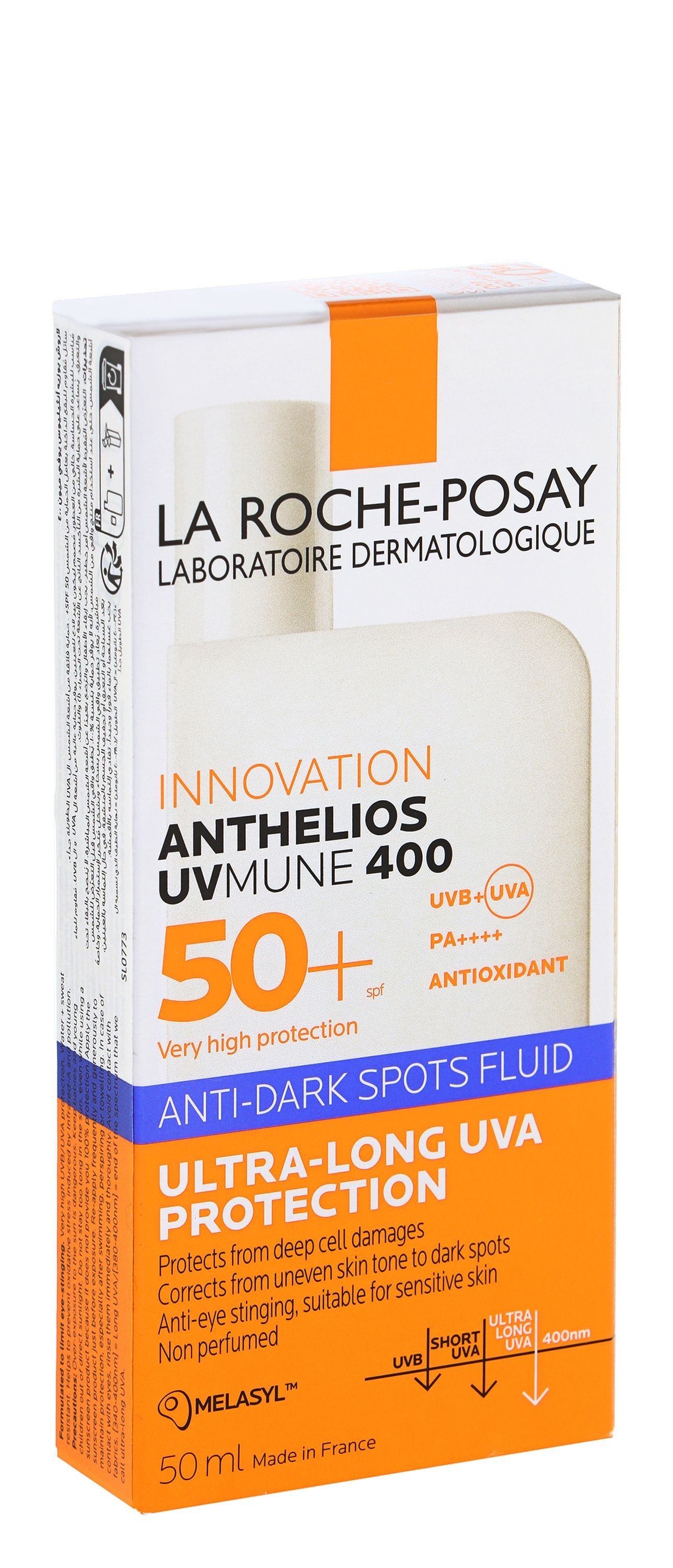 La Roche-Posay Innovation Anthelios Fluide Anti-Taches SPF50, 50ml product image 2