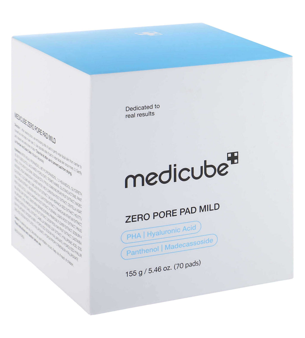 Medicube Zero Pore Pads Mild 2.0 Dual-Textured Facial Toner Pads for Exfoliation & Pore Care, 155mg, 70 Pieces product image 2