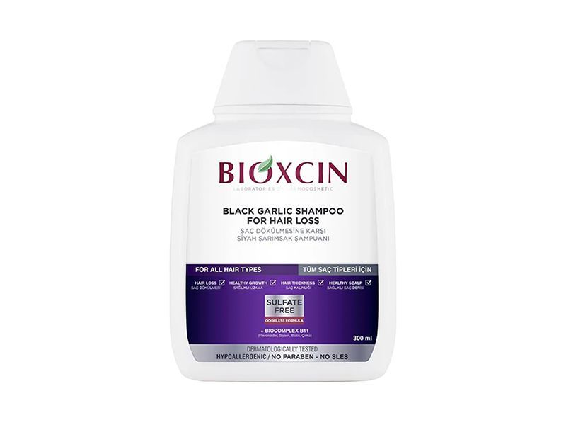 Bioxcin Black Garlic Shampoo, 300ml product image