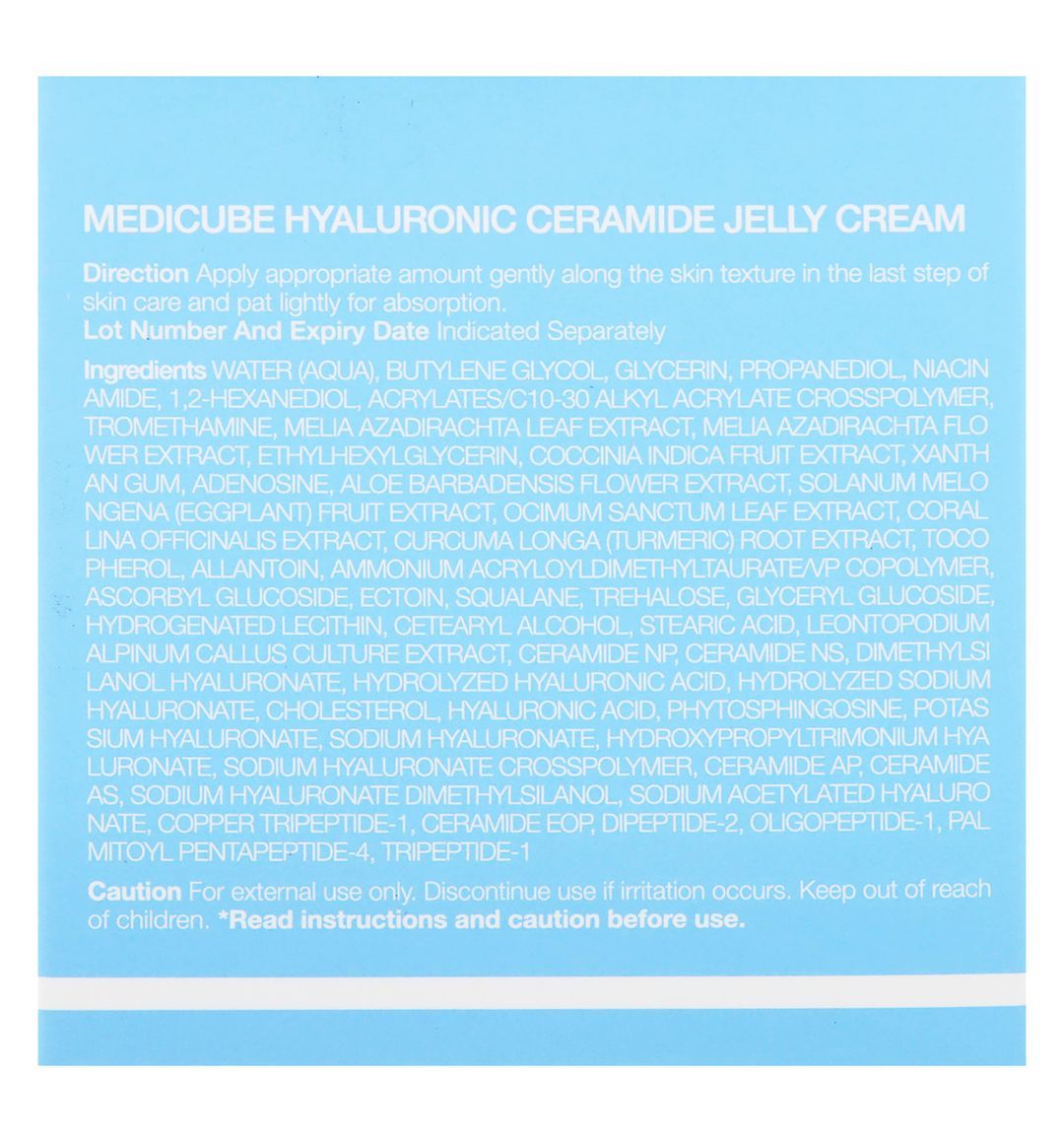Medicube Hyaluronic Ceramide Jelly Cream, 50ml product image 3