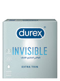 Durex Invisible Extra Thin Condoms, 3 pieces product image