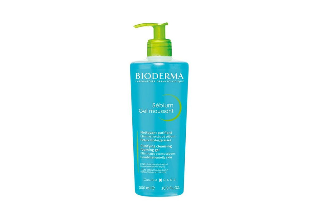 Bioderma Sebium Purifying & Cleansing Facial Foaming Gel for Combination & Oily Skin, 500ml product image