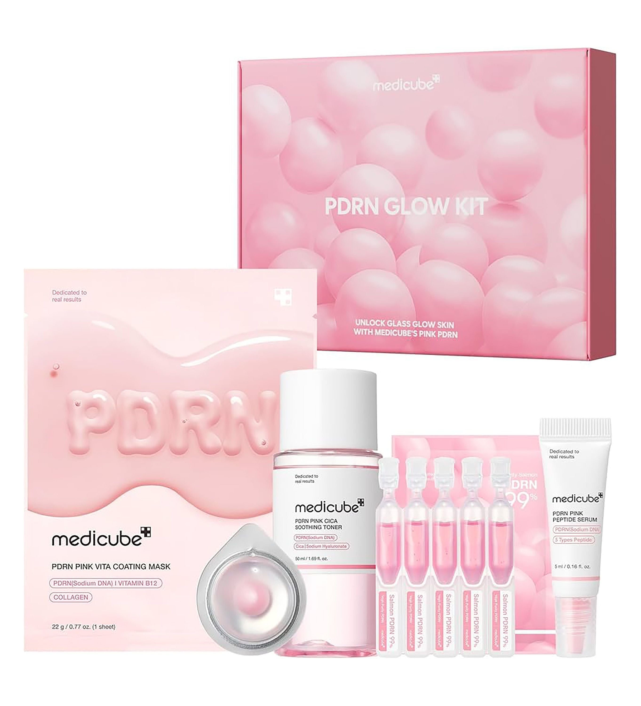 Medicube PDRN Glowing Facial Care Kit product image