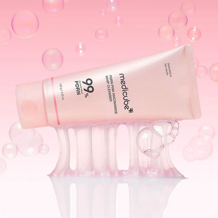 Medicube PDRN Pink Niacinamide Whip Cleanser, 120g product image 2