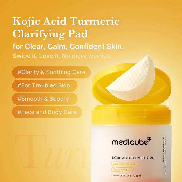 Medicube Kojic Acid Turmeric Pads, 70 x 160ml product image 4