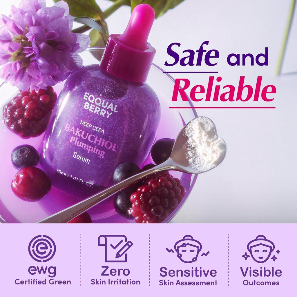 Eqqualberry Deep Cera Bakuchiol Plumping Serum, 30ml product image 7