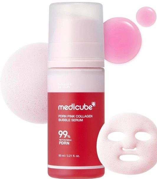 Medicube Pdrn Pink Collagen Bubble Serum, 95ml product image