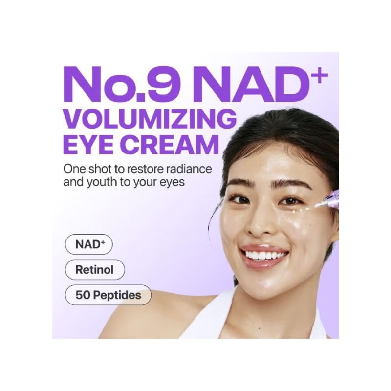 Numbuzin No. 9 NAD + Retinol Volumetox Eye Cream, 10ml product image 2