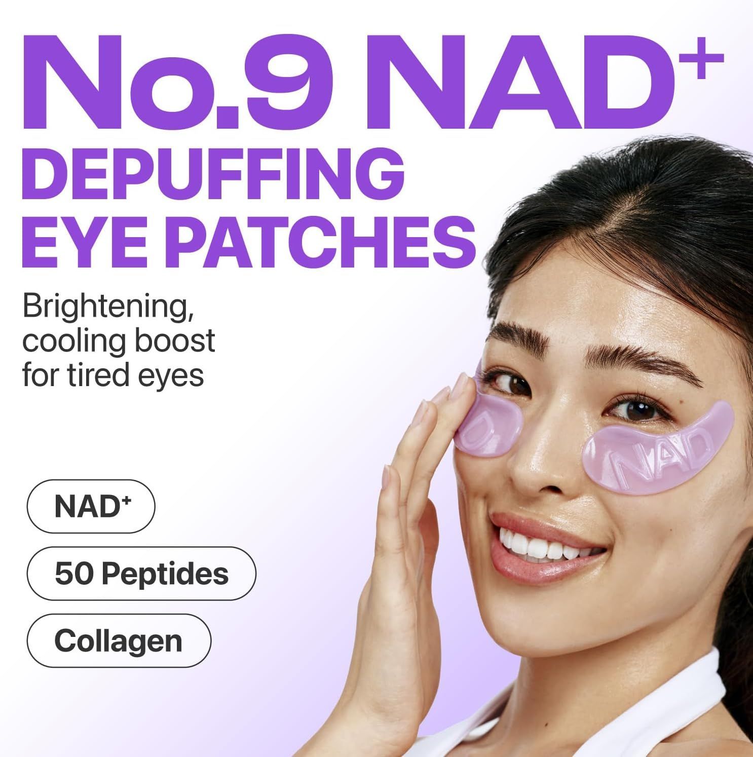 Numbuzin No. 9 NAD + Collagen Under Eye Patches, 5 Pairs product image 2