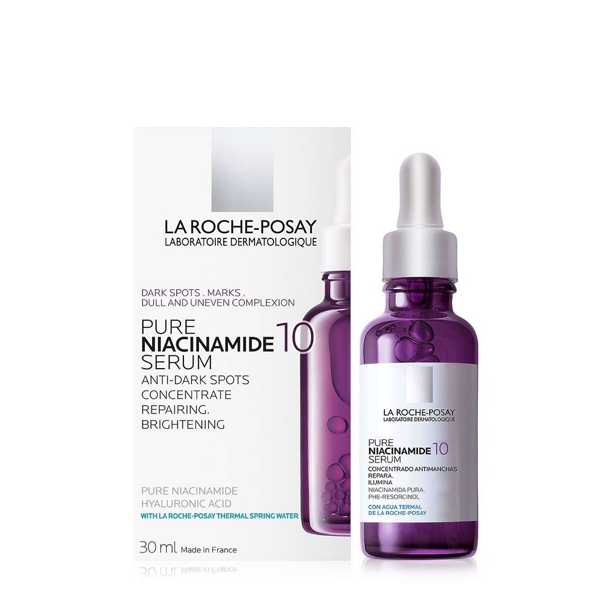 La Roche-Posay Μela B3 10% Niacinamide Correcting Post Acne Marks, Hyperpigmentation & Anti-Dark Spot Face Serum with Thermal Water for All Skin Types, 30ml product image 6