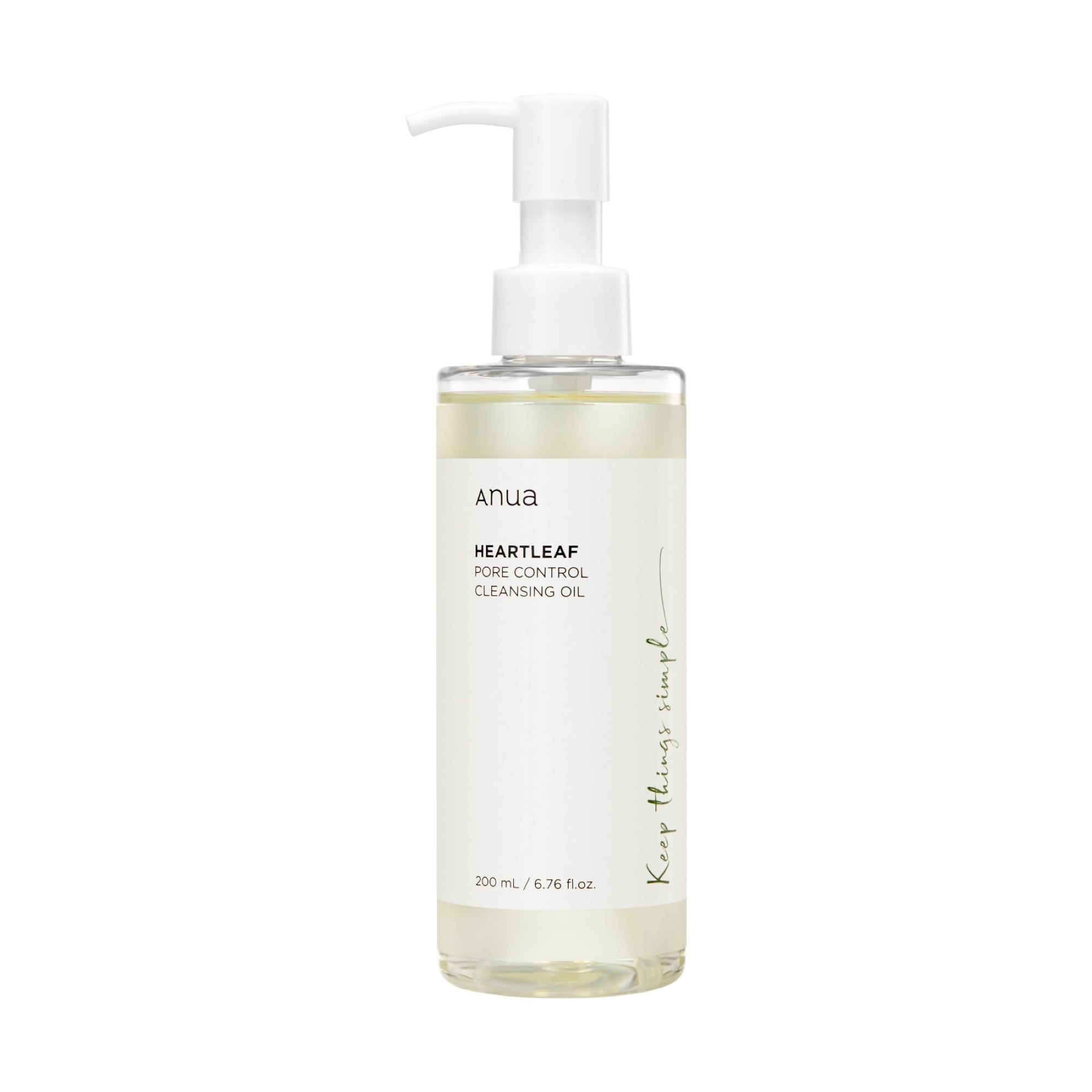 Anua Heartleaf Pore Controlling & Cleansing Oil Facial Cleanser, 200ml product image