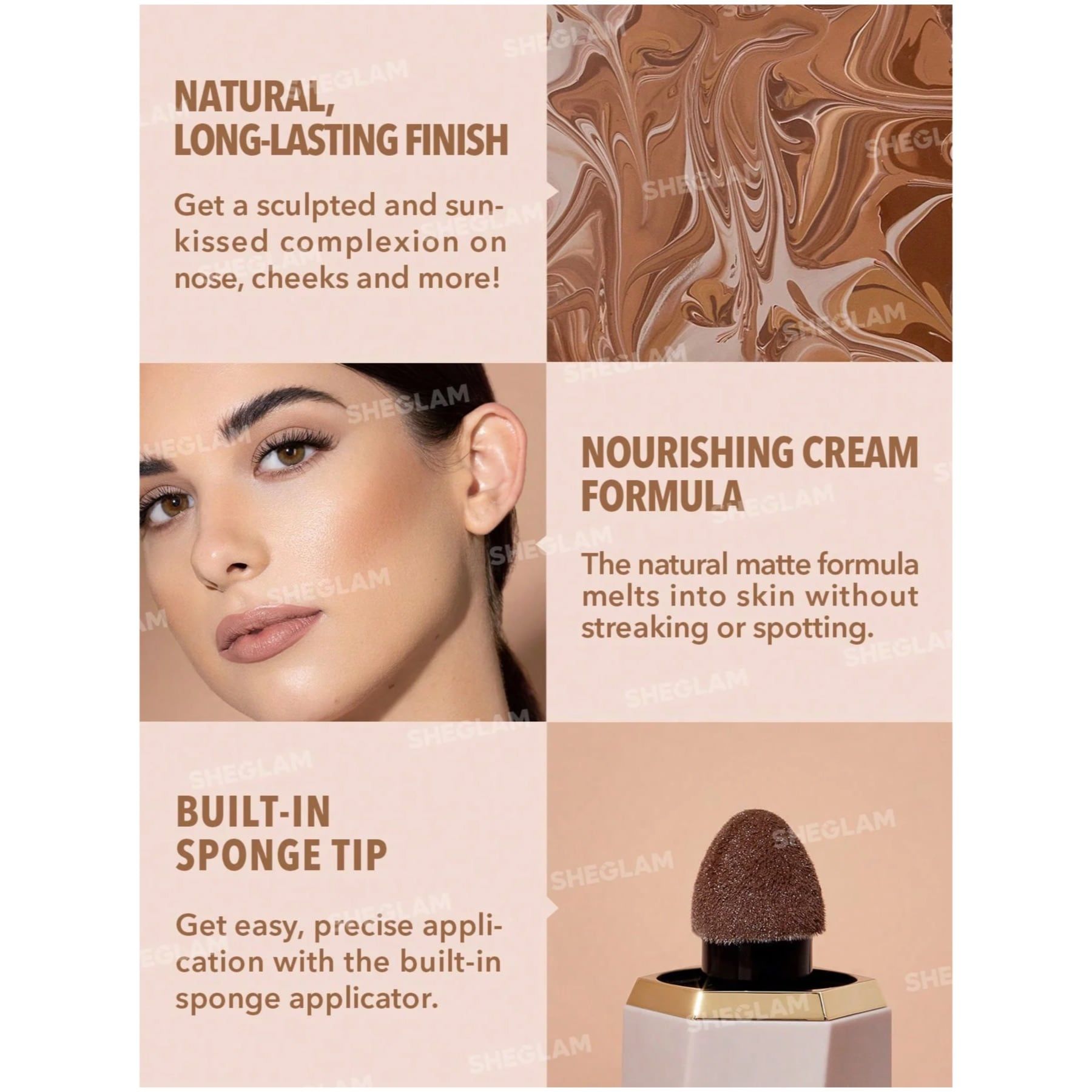 Sheglam Sun Sculpt Liquid Contour - Golden Sun, 5.2ml product image 2