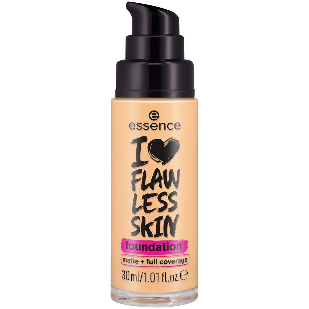 Essence I Love Flawless Skin Full Coverage Matte Liquid Foundation SPF20 Dark Ivory 60, 30ml product image