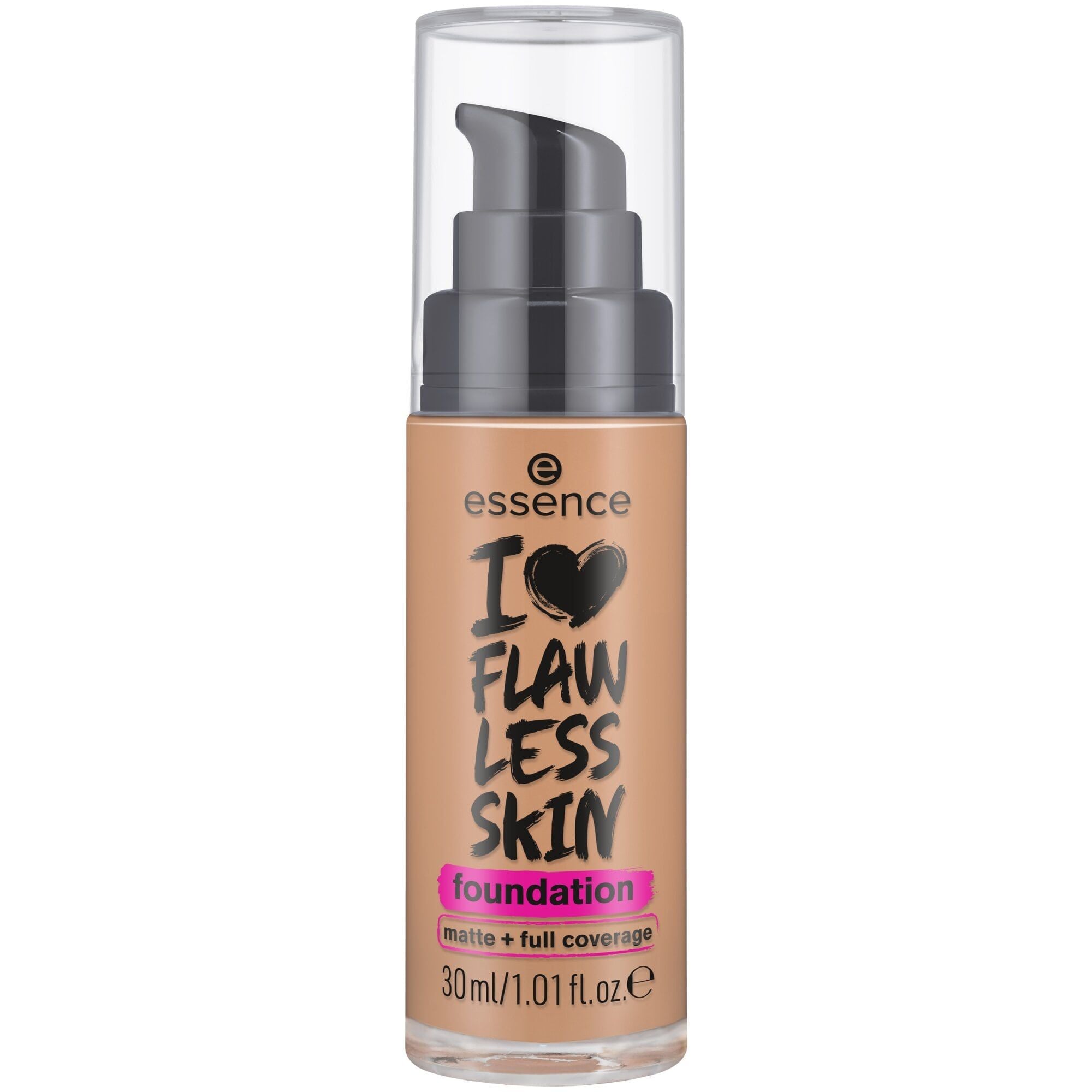 Essence I Love Flawless Skin Full Coverage Matte Liquid Foundation SPF20 Light Sand 70, 30ml product image 2
