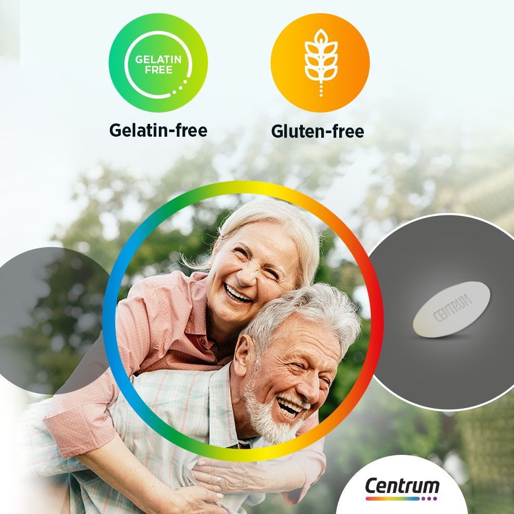 Centrum Silver Multivitamin with Lutein Specially Formulated for Adults 50+, 100 Tablets product image 3