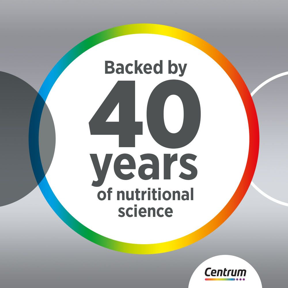 Centrum Silver Multivitamin with Lutein Specially Formulated for Adults 50+, 100 Tablets product image 4