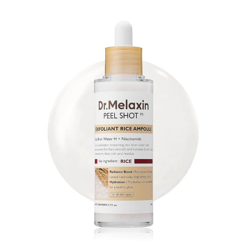 Dr. Melaxin Rice Exfoliant Peel Shot, 80ml product image