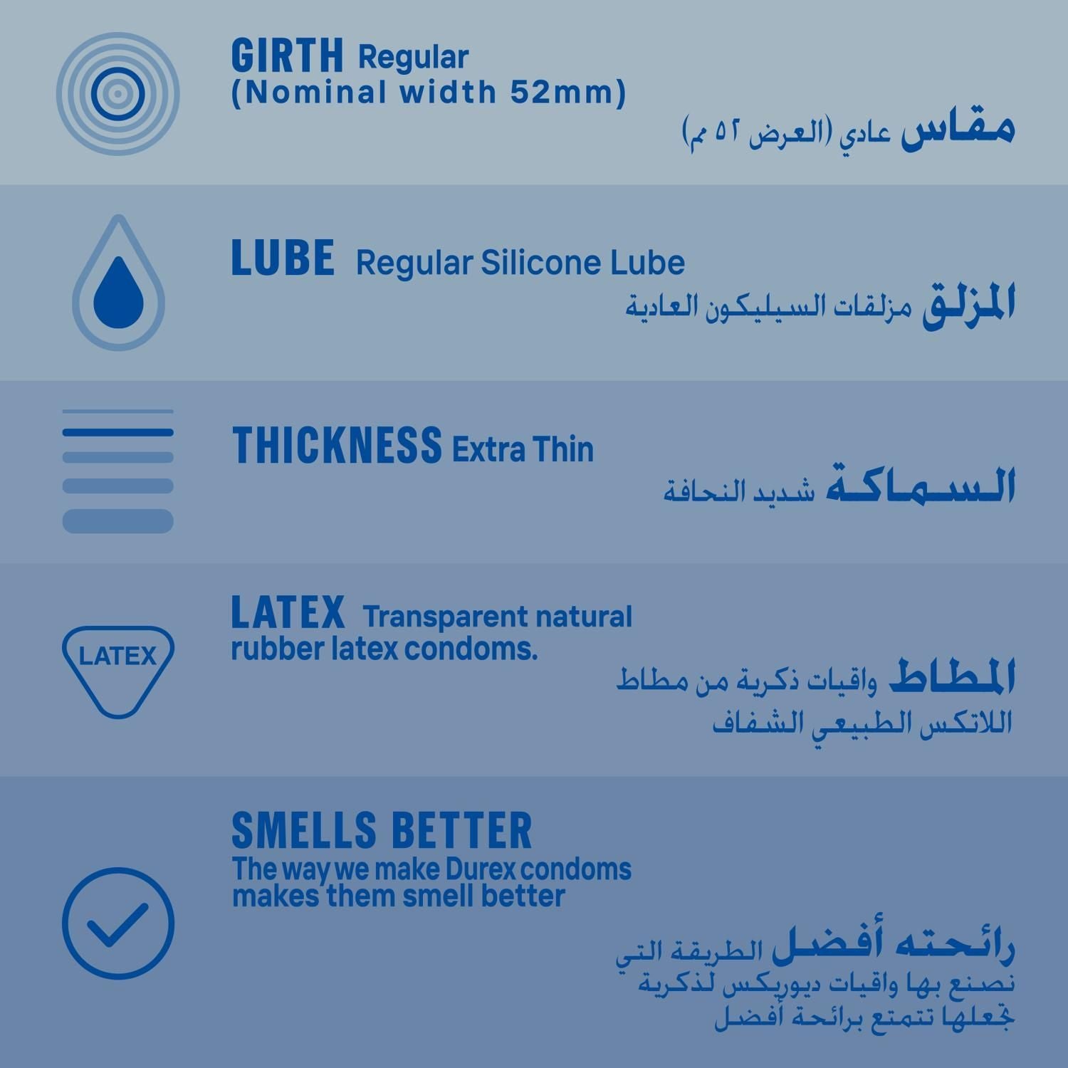 Durex Invisible Extra Thin Condoms, 3 Pieces product image 2