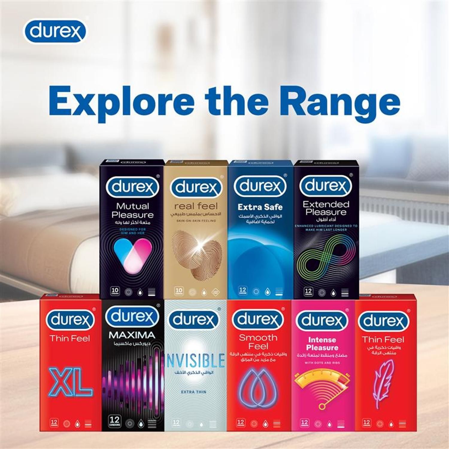 Durex Invisible Extra Thin Condoms, 3 Pieces product image 5