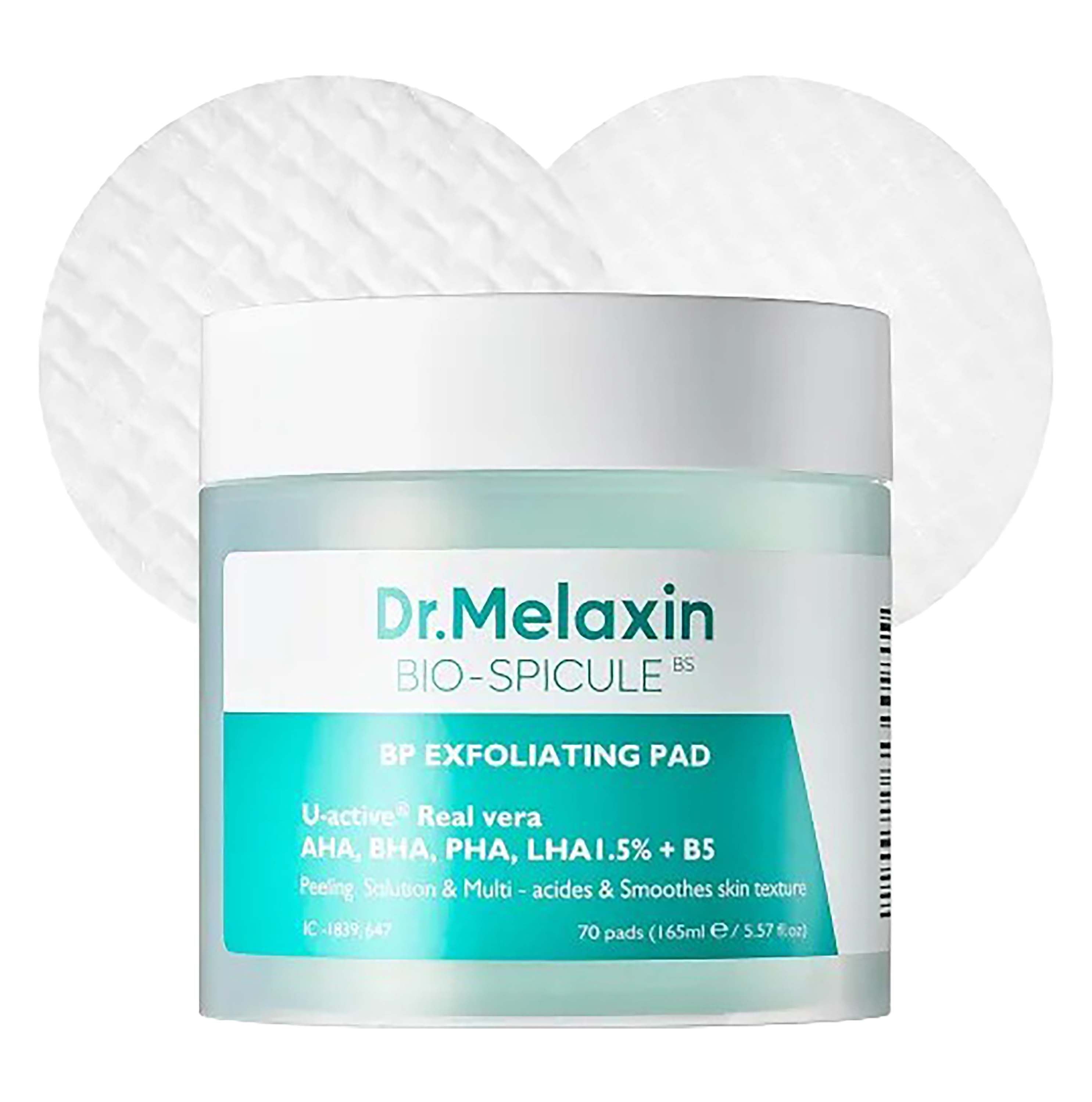 Dr. Melaxin Bio-Spicule Exfoliating Pads, 70 Pieces product image 2