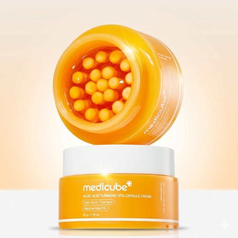 Medicube Kojic Acid Turmeric Vita Capsule Cream, 53g product image