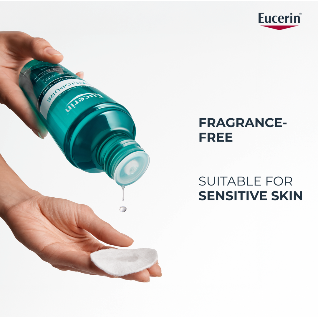 Eucerin Dermo Purifyer Oil Control Toner for Blemish-Prone Skin, 200ml product image 3