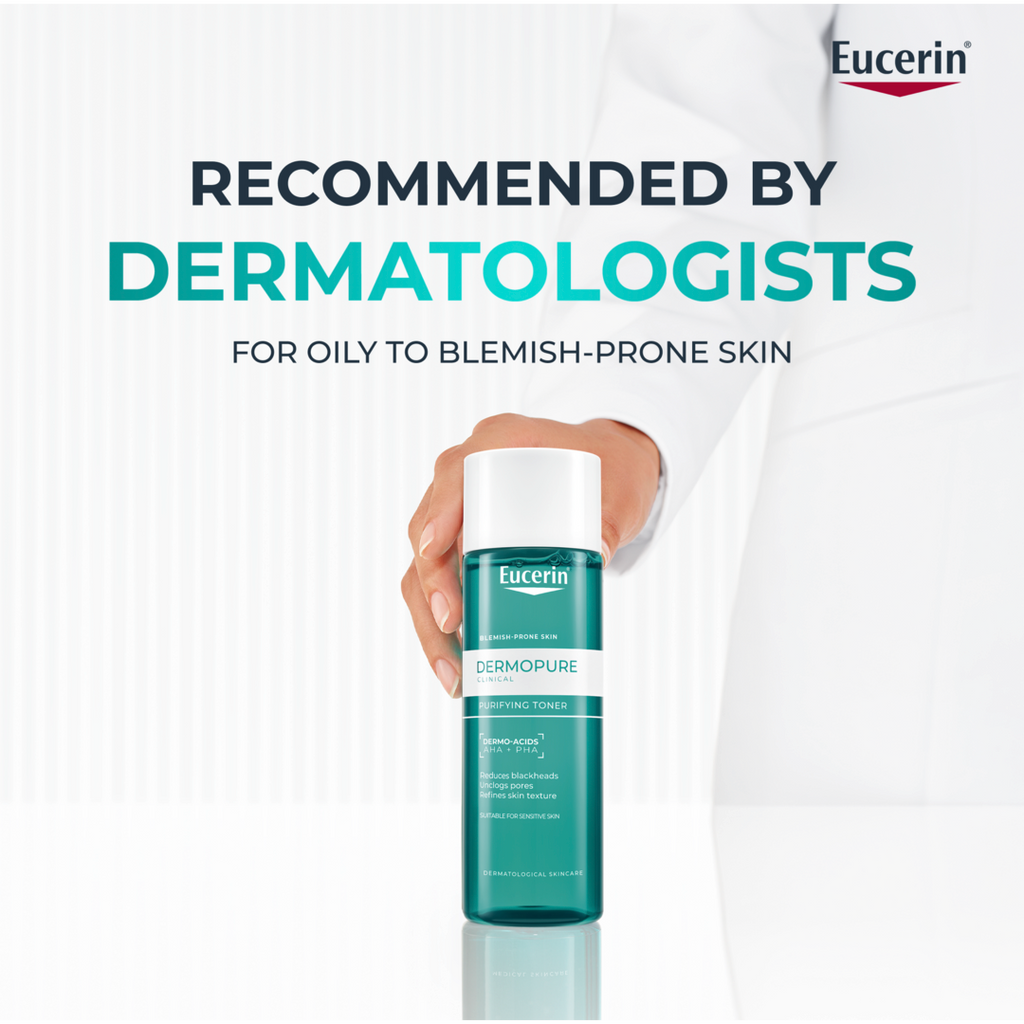 Eucerin Dermo Purifyer Oil Control Toner for Blemish-Prone Skin, 200ml product image 10