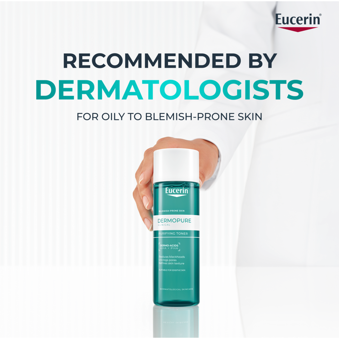 Eucerin Dermo Purifyer Oil Control Toner for Blemish-Prone Skin, 200ml product image 10