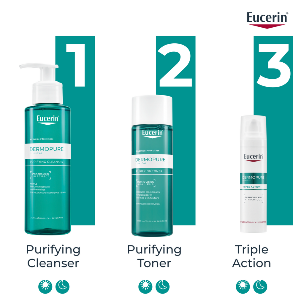 Eucerin Dermo Purifyer Oil Control Toner for Blemish-Prone Skin, 200ml product image 11