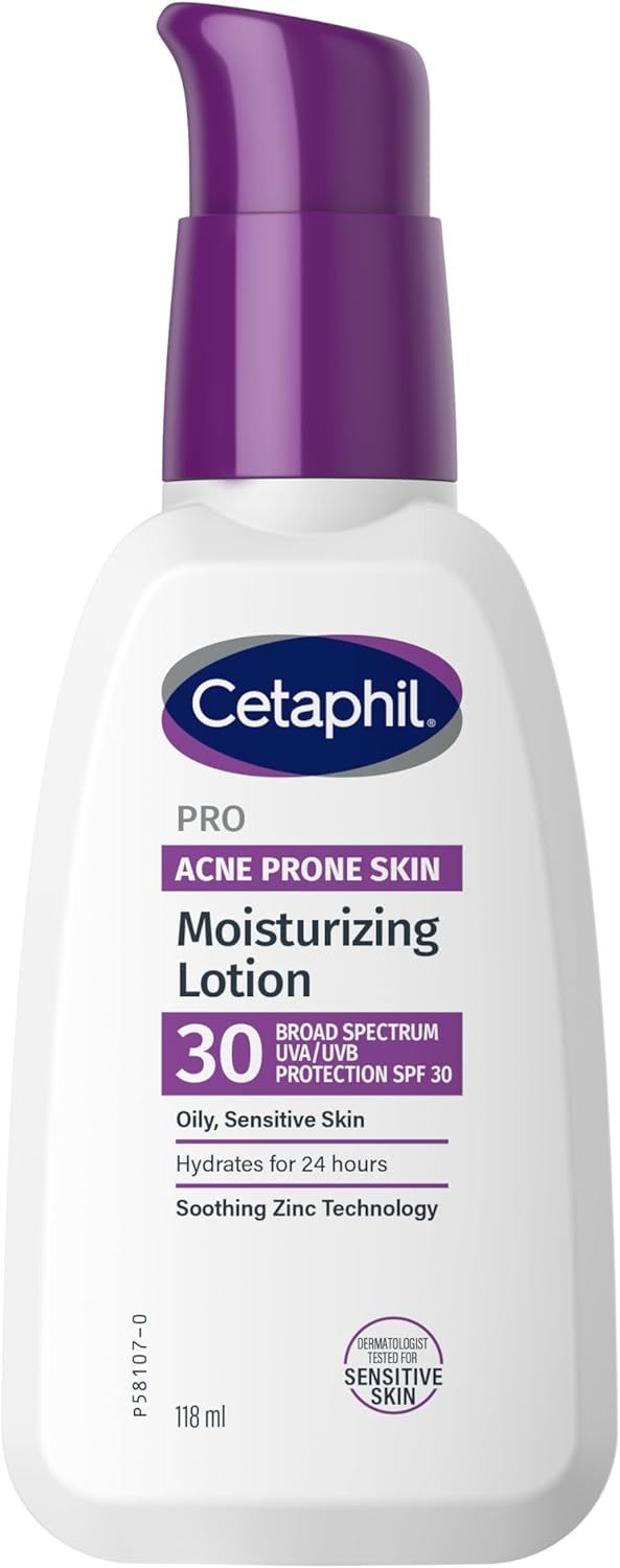 Cetaphil Pro Moisturizing Face Lotion for Acne-Prone Skin SPF30, 118ml product image 2