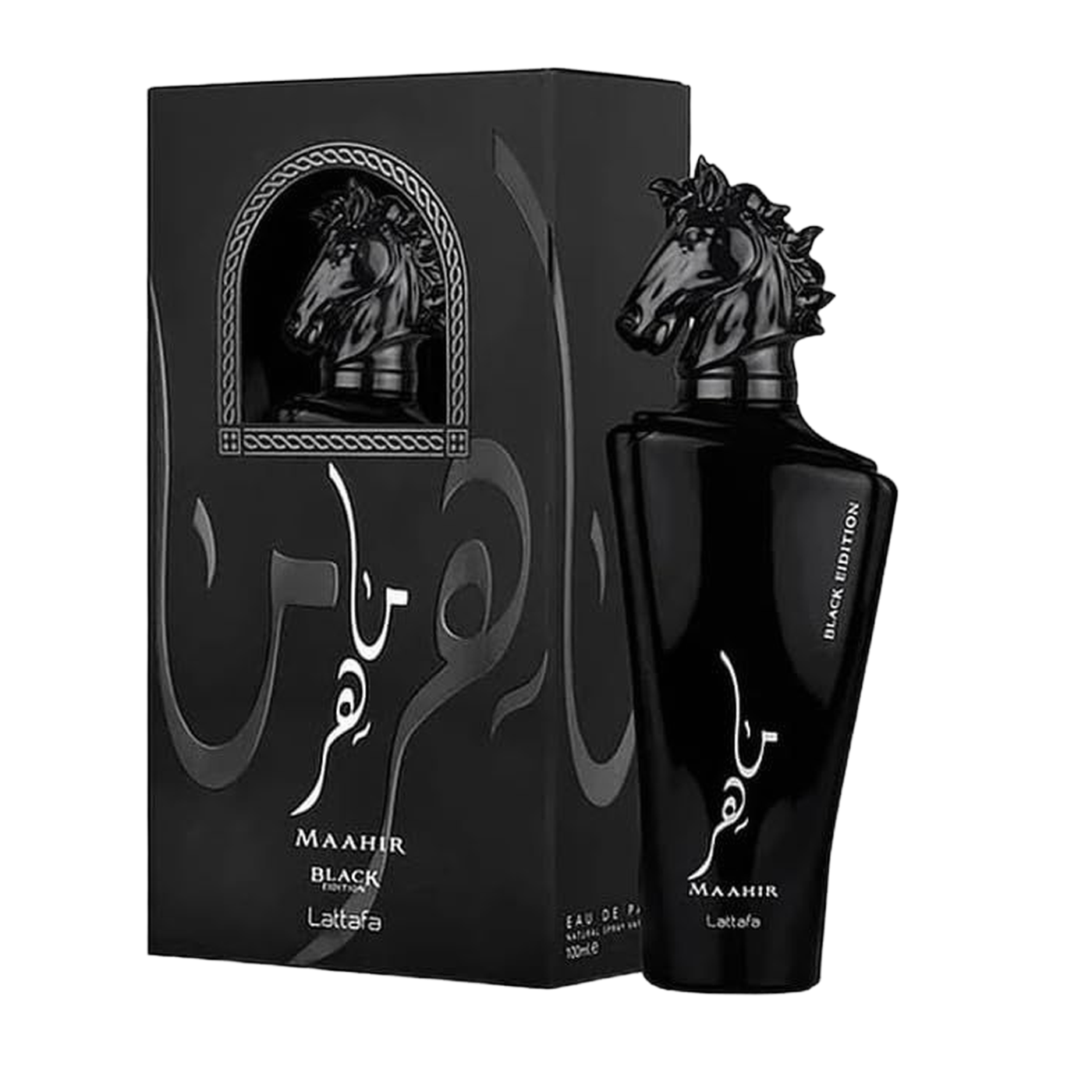 Lattafa Perfume Maahir Black Edition Eau De Parfum for Unisex, 100ml product image