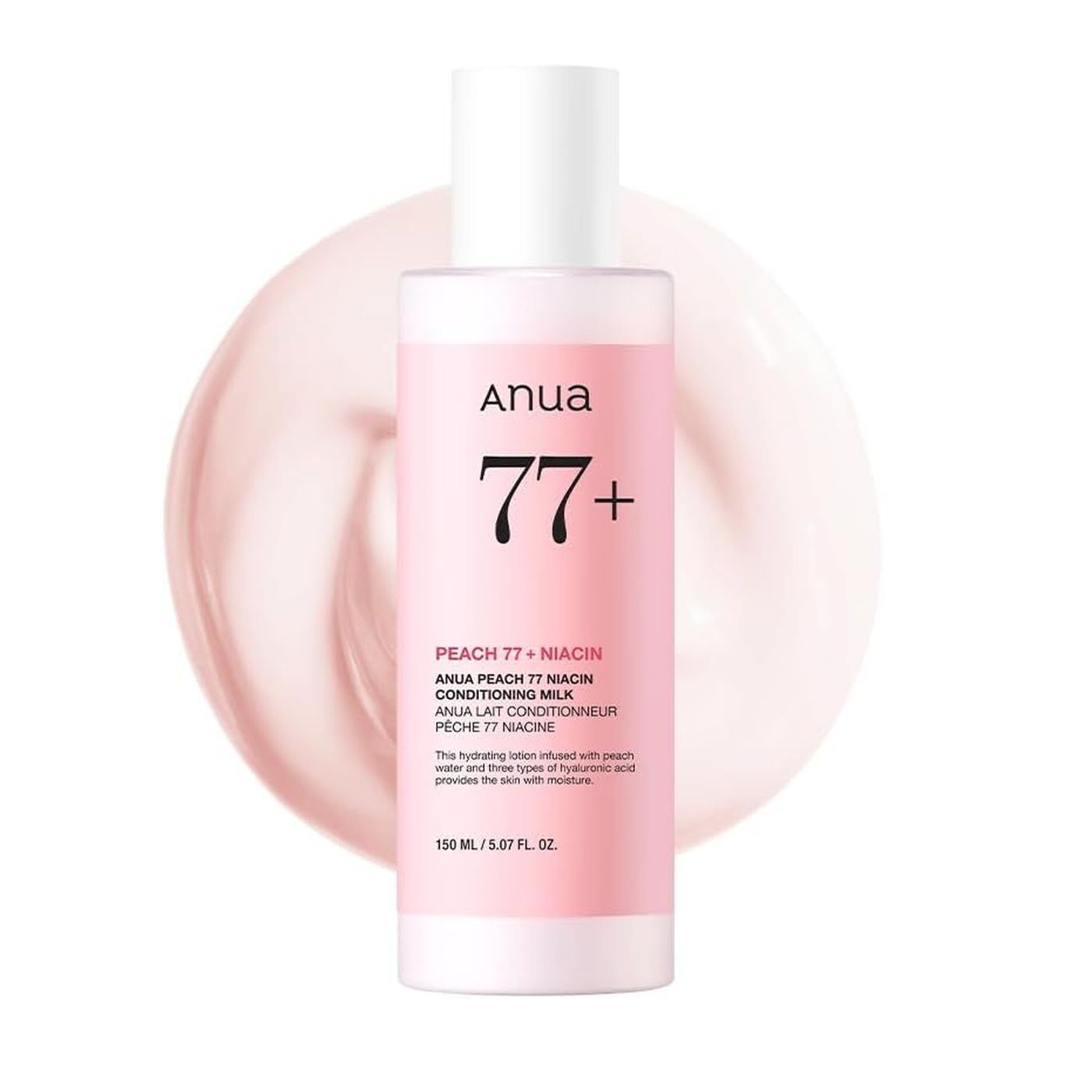 Anua Peach 77% Niacin Facial Conditioning Milk Cream, 150ml product image
