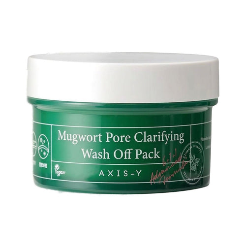 Axis-Y Mugwort Pore Clarifying Wash-Off Face Mask with Bean & Seaweed Extracts, 100ml product image