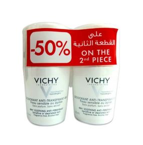 Vichy Soothing 48hr Anti Perspirant 50ml /-50% On The 2nd Piece product image