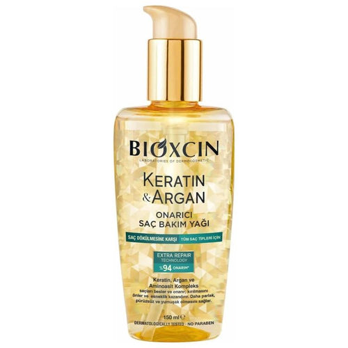 Bioxcin Keratin & Argan Repairing Hair Care Oil 150ml product image