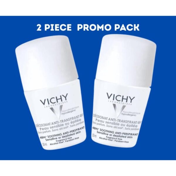 Roll-on Sensitive Anti-transpirant 48h – Twin Pack (2 X 50ML)