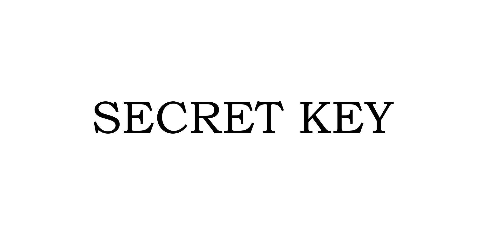 Secret Key